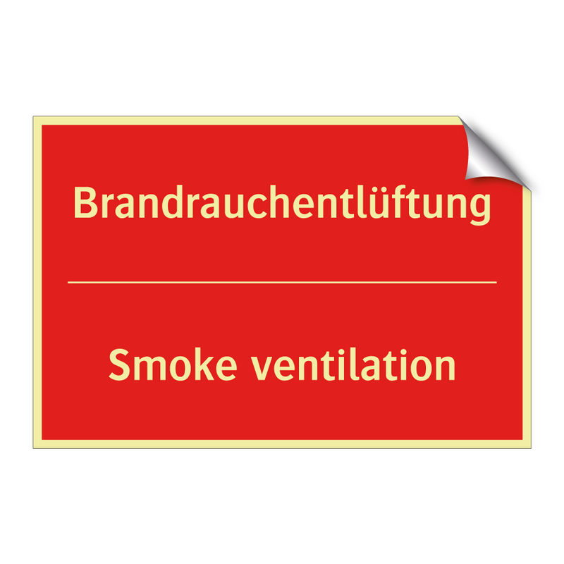 Brandrauchentlüftung - Smoke ventilation