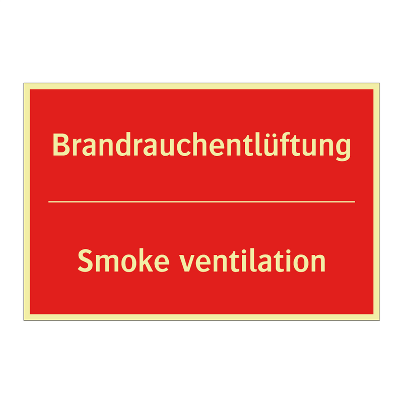 Brandrauchentlüftung - Smoke ventilation