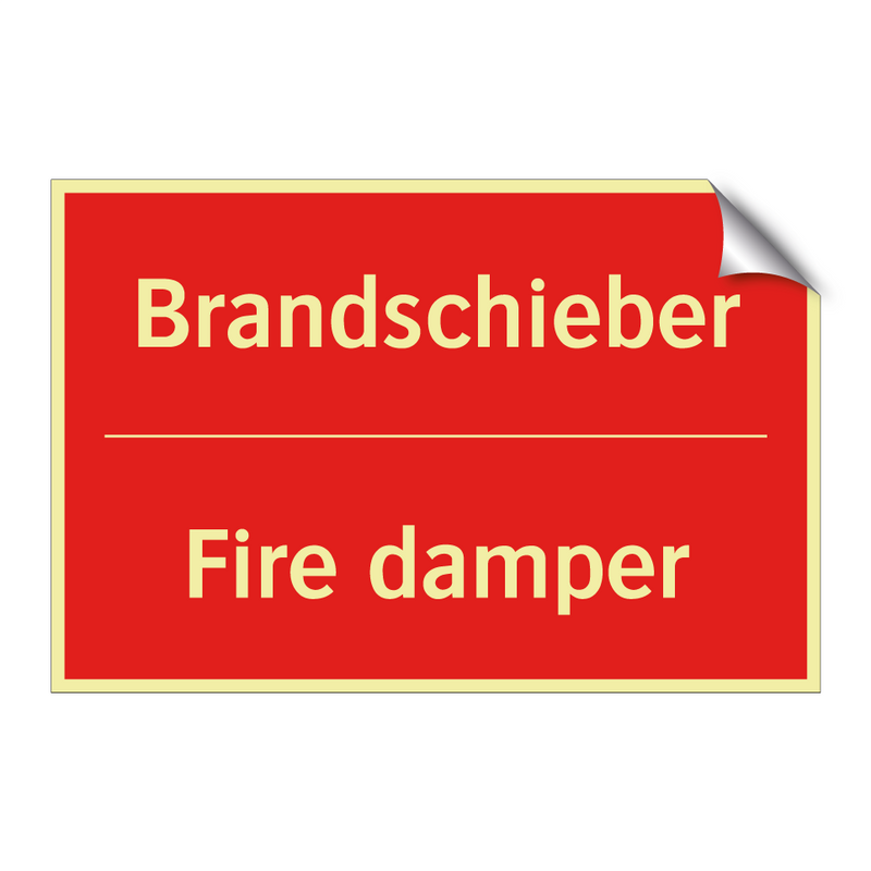 Brandschieber - Fire damper