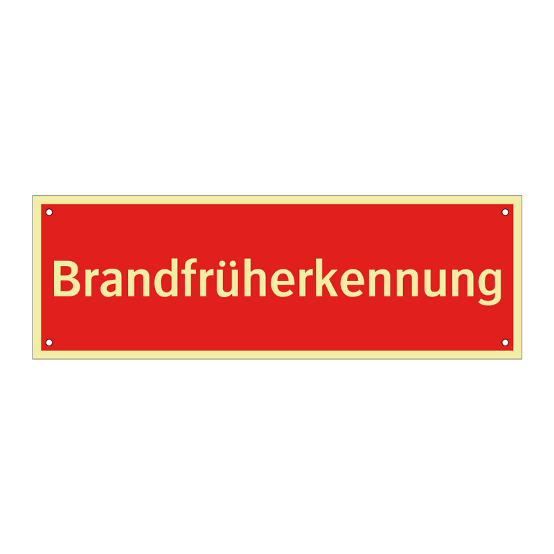 Brandfrüherkennung