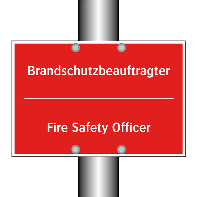 Brandschutzbeauftragter - Fire Safety Officer