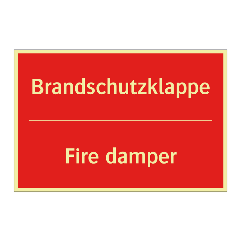 Brandschutzklappe - Fire damper