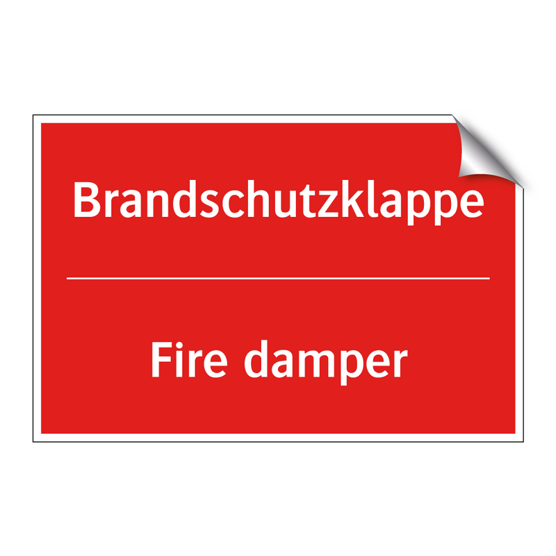 Brandschutzklappe - Fire damper