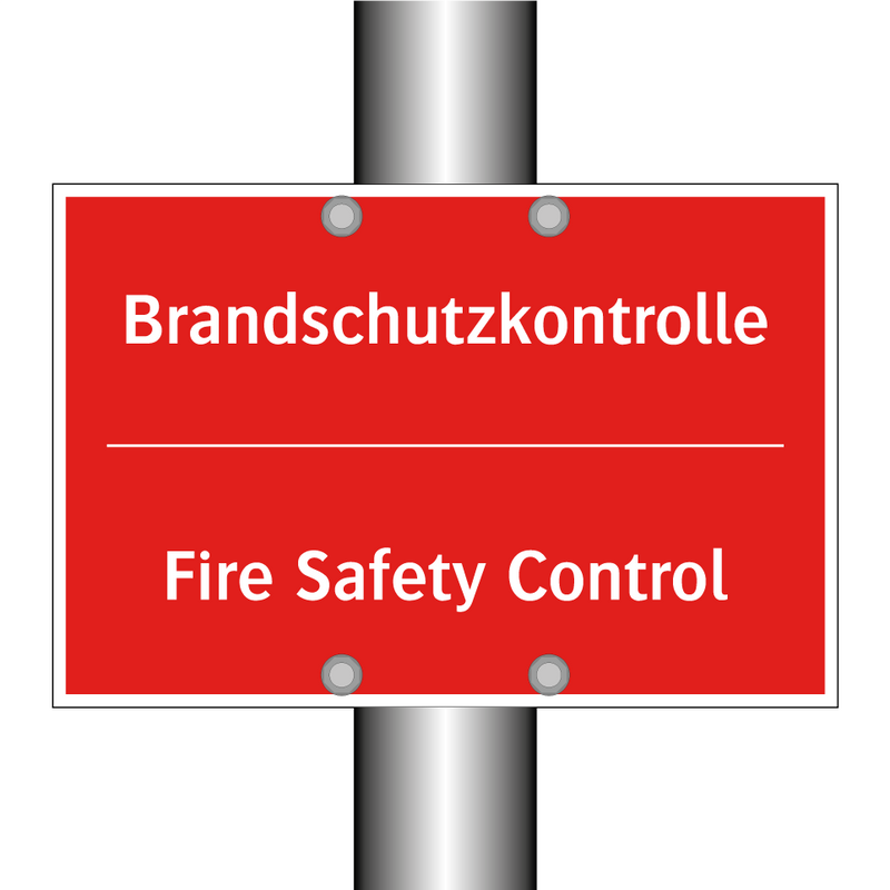 Brandschutzkontrolle - Fire Safety Control