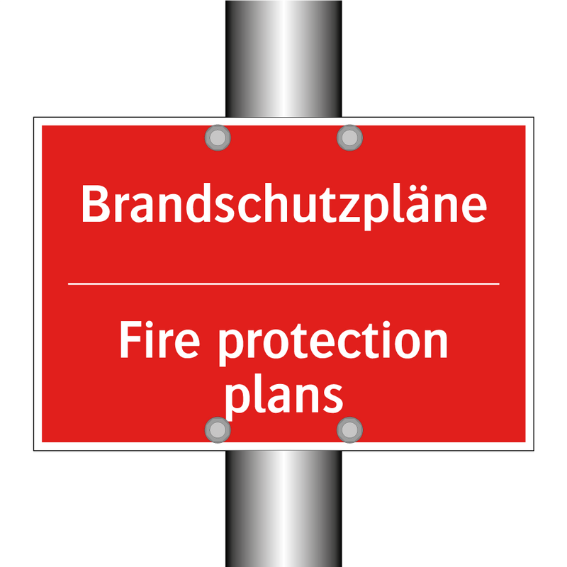 Brandschutzpläne - Fire protection plans