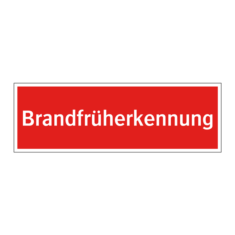 Brandfrüherkennung