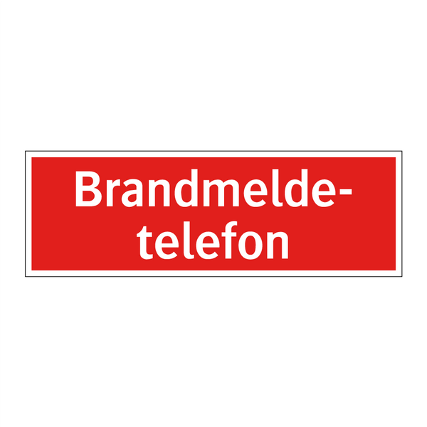 Brandmelde- telefon