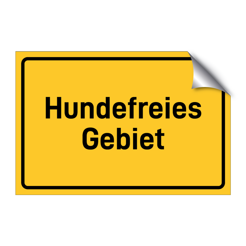 Hundefreies Gebiet