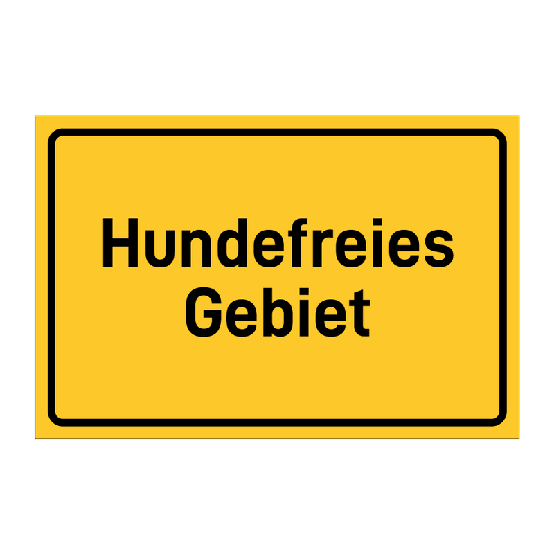 Hundefreies Gebiet