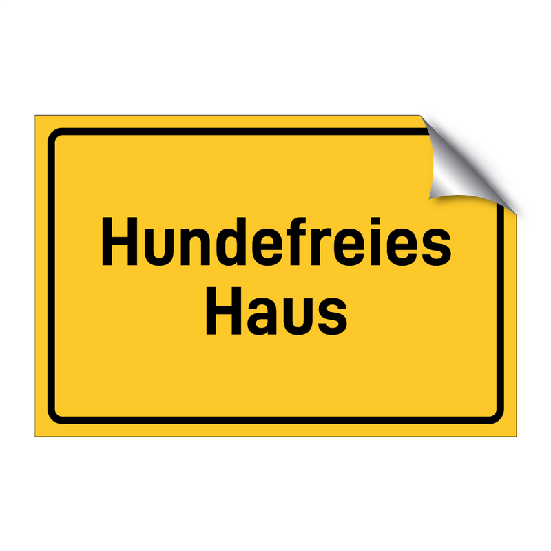 Hundefreies Haus