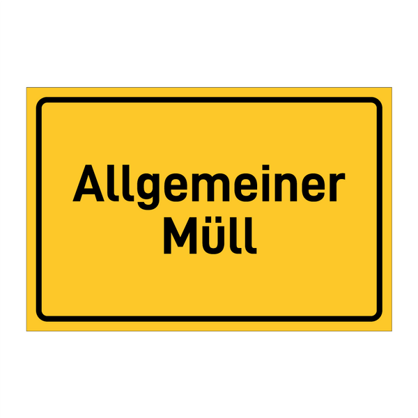 Allgemeiner Müll & Allgemeiner Müll & Allgemeiner Müll & Allgemeiner Müll & Allgemeiner Müll