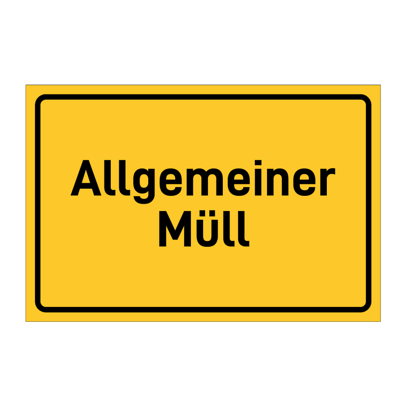 Allgemeiner Müll & Allgemeiner Müll & Allgemeiner Müll & Allgemeiner Müll & Allgemeiner Müll