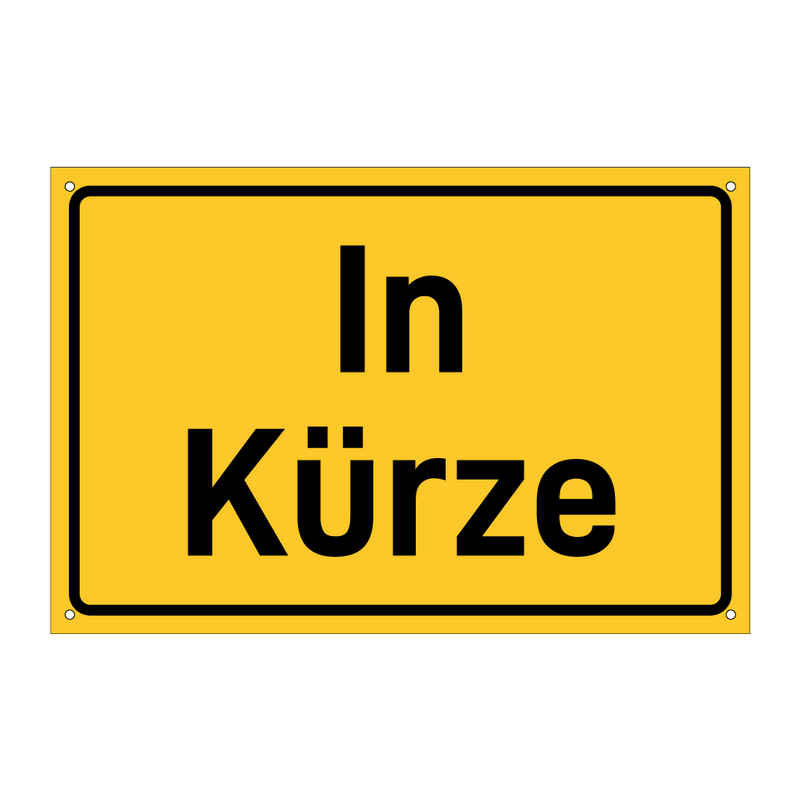 In Kürze