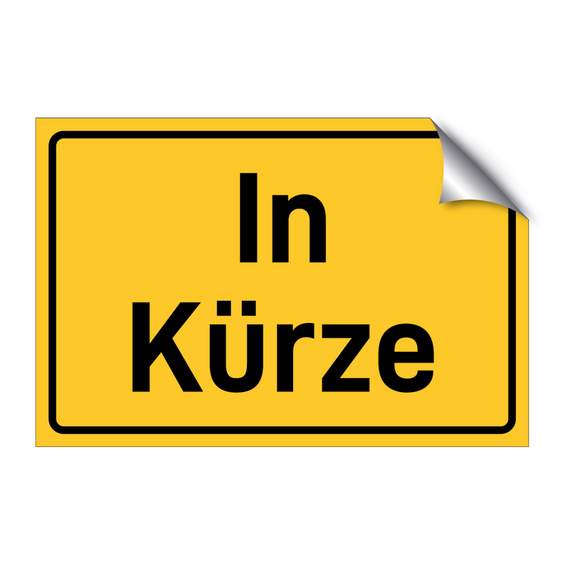 In Kürze