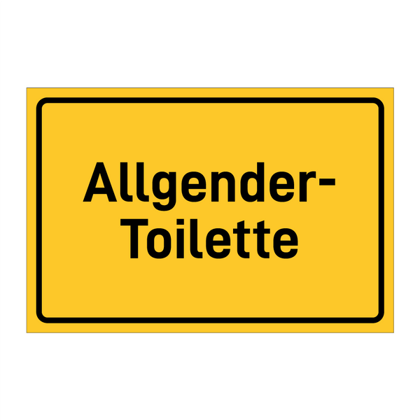 Allgender- Toilette & Allgender- Toilette & Allgender- Toilette & Allgender- Toilette