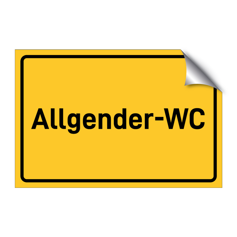 Allgender-WC & Allgender-WC & Allgender-WC & Allgender-WC