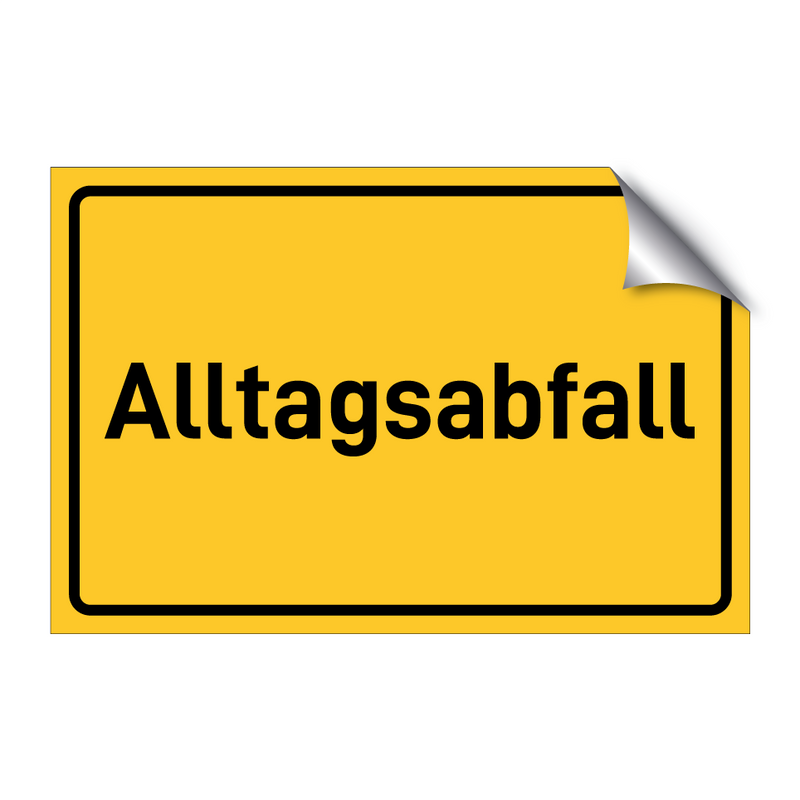 Alltagsabfall & Alltagsabfall & Alltagsabfall & Alltagsabfall