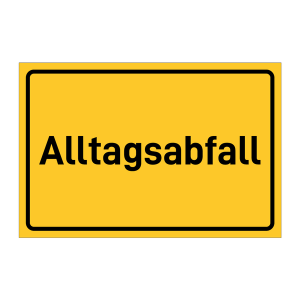 Alltagsabfall & Alltagsabfall & Alltagsabfall & Alltagsabfall & Alltagsabfall & Alltagsabfall