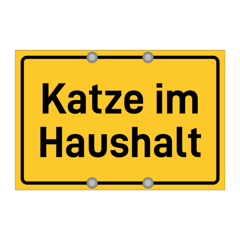 Katze im Haushalt