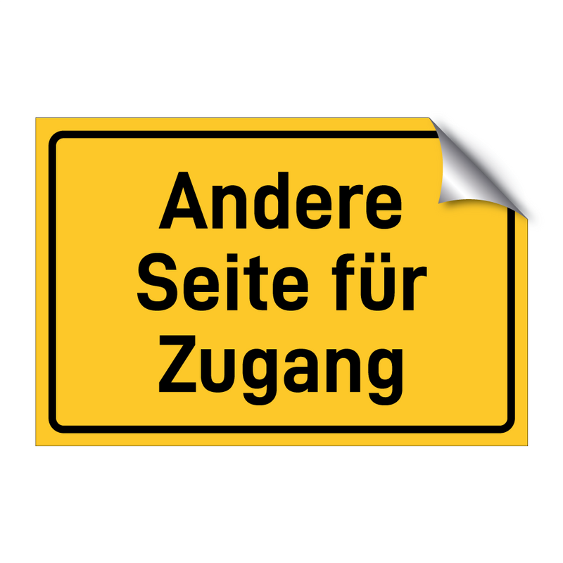 Andere Seite für Zugang & Andere Seite für Zugang & Andere Seite für Zugang