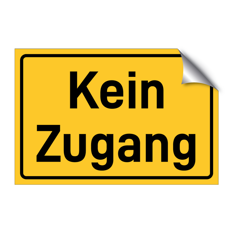 Kein Zugang