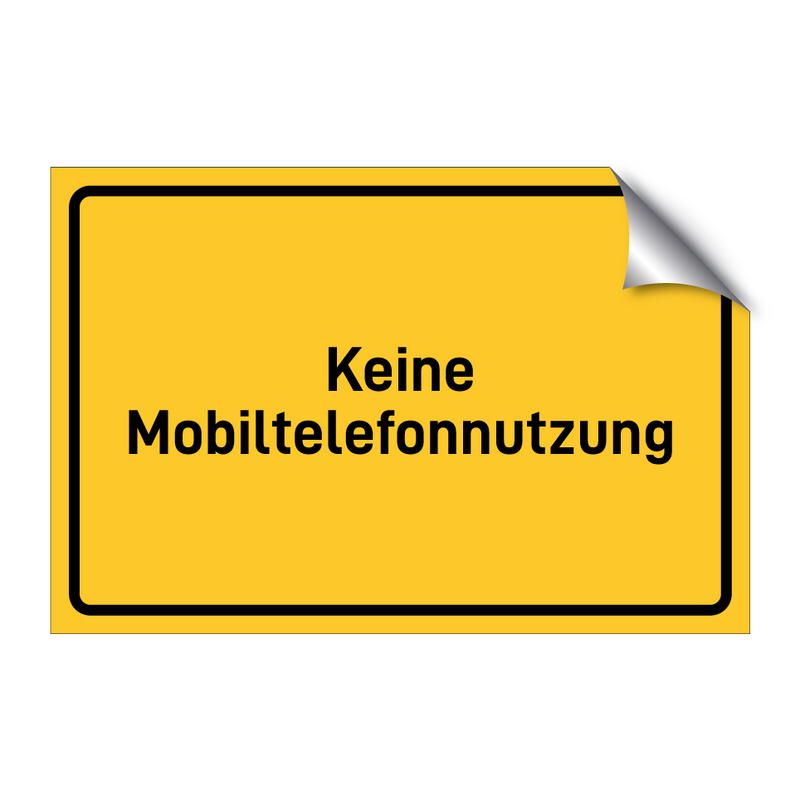 Keine Mobiltelefonnutzung