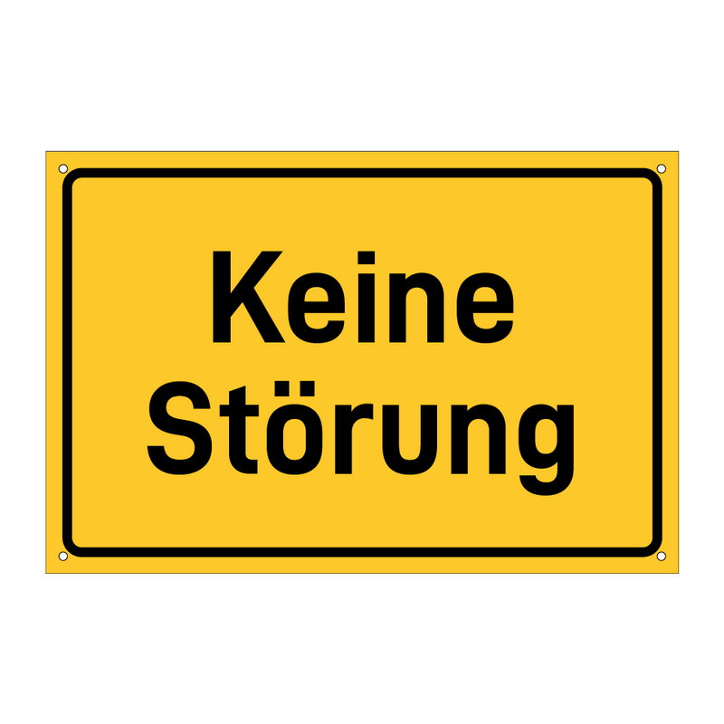 Keine Störung