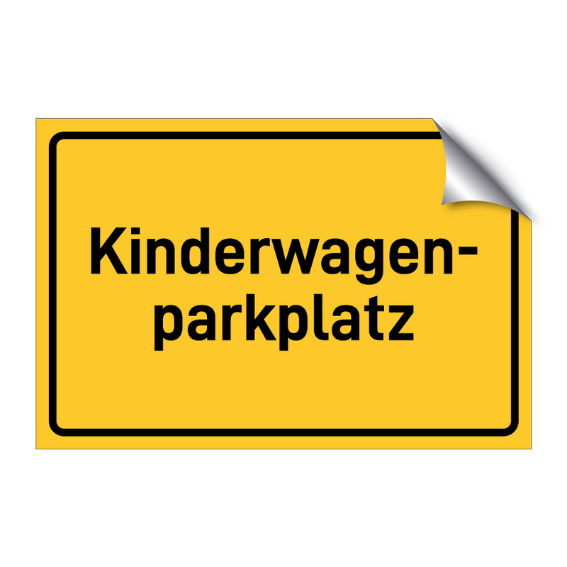 Kinderwagen- parkplatz