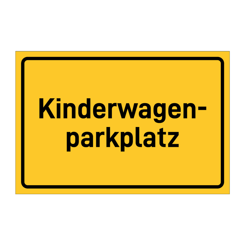 Kinderwagen- parkplatz