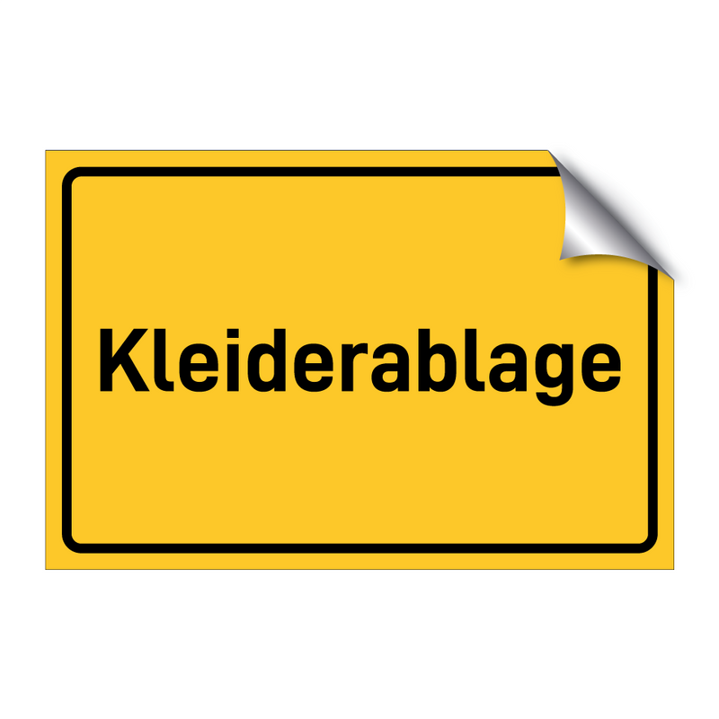 Kleiderablage