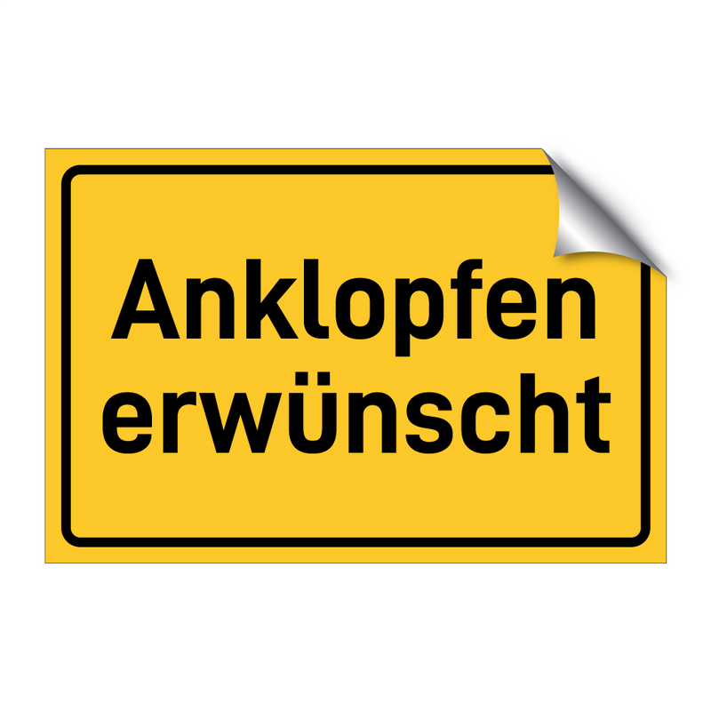 Anklopfen erwünscht & Anklopfen erwünscht & Anklopfen erwünscht & Anklopfen erwünscht