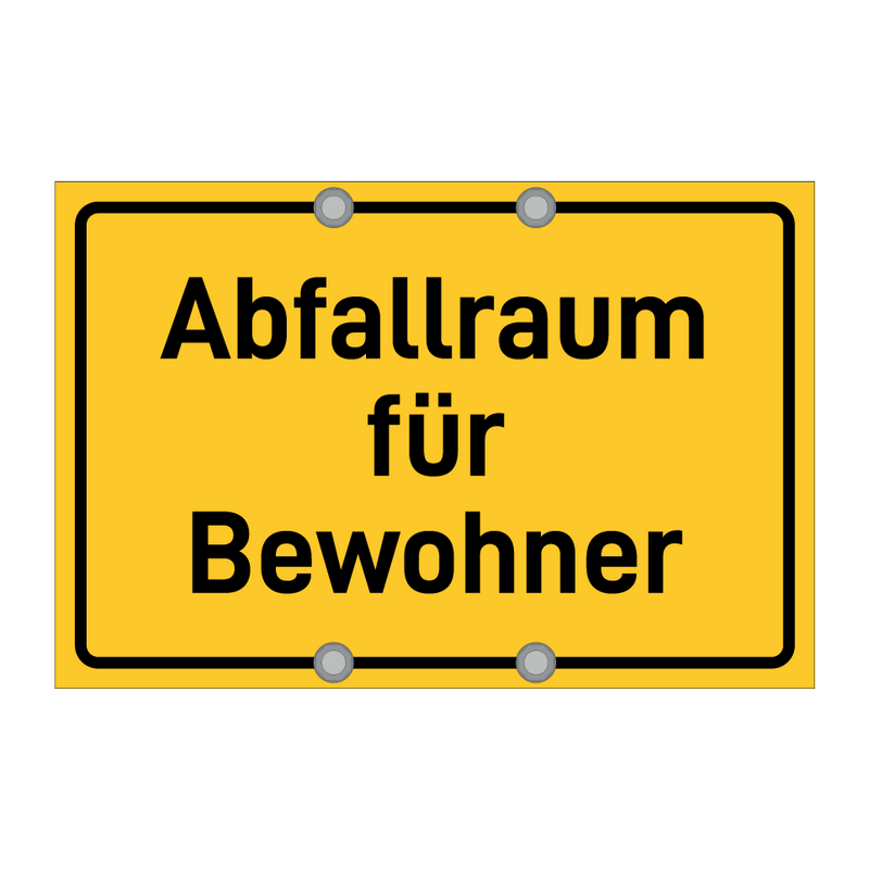 Abfallraum für Bewohner & Abfallraum für Bewohner & Abfallraum für Bewohner