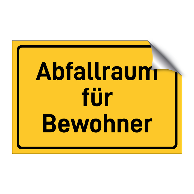 Abfallraum für Bewohner & Abfallraum für Bewohner & Abfallraum für Bewohner