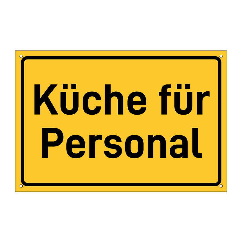 Küche für Personal