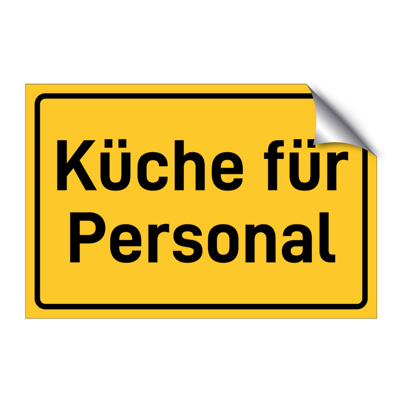 Küche für Personal