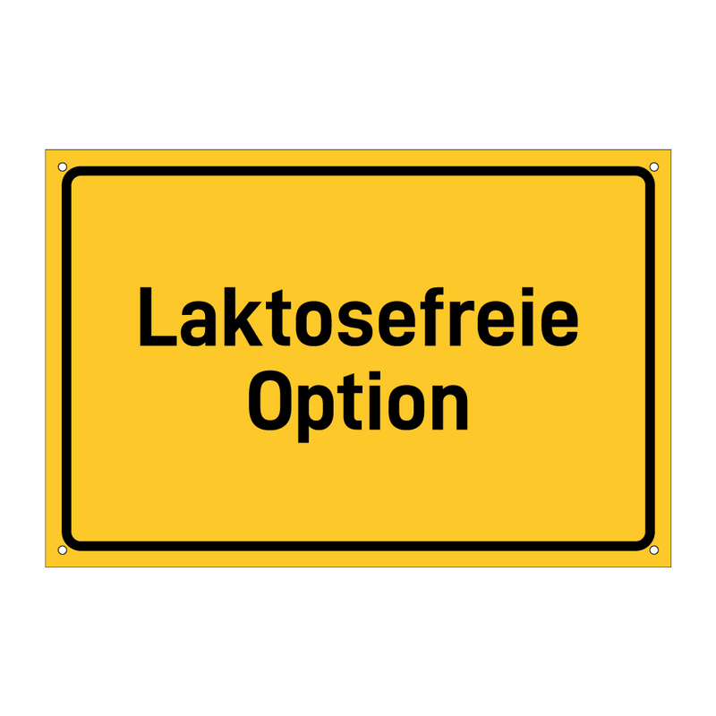 Laktosefreie Option & Laktosefreie Option & Laktosefreie Option & Laktosefreie Option