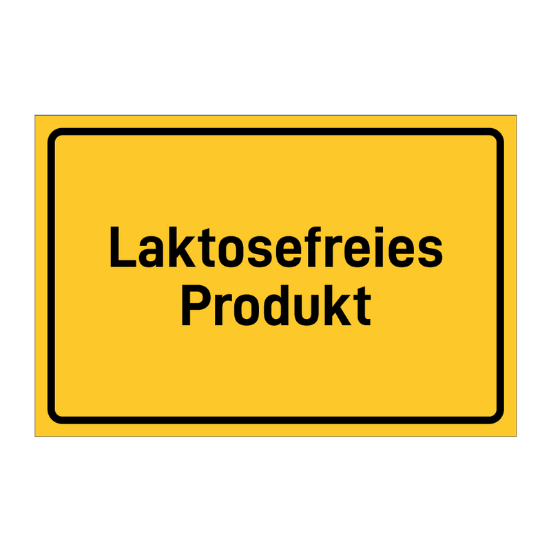 Laktosefreies Produkt