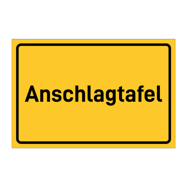 Anschlagtafel & Anschlagtafel & Anschlagtafel & Anschlagtafel & Anschlagtafel & Anschlagtafel