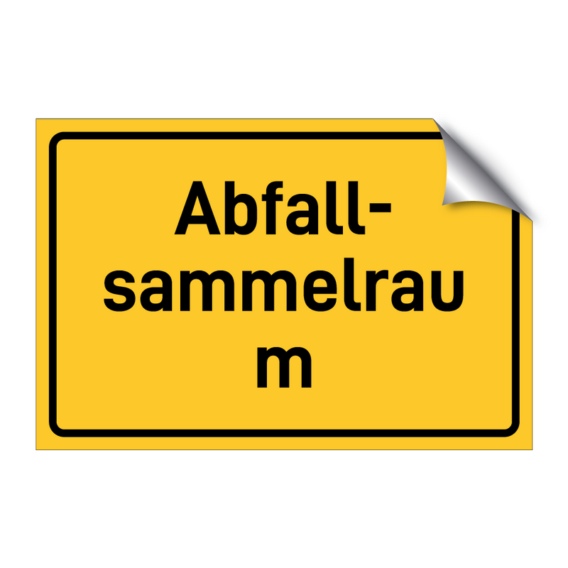 Abfall- sammelraum & Abfall- sammelraum & Abfall- sammelraum & Abfall- sammelraum