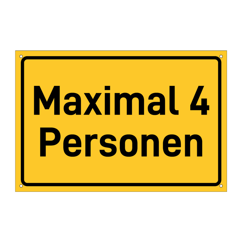 Maximal 4 Personen & Maximal 4 Personen & Maximal 4 Personen & Maximal 4 Personen