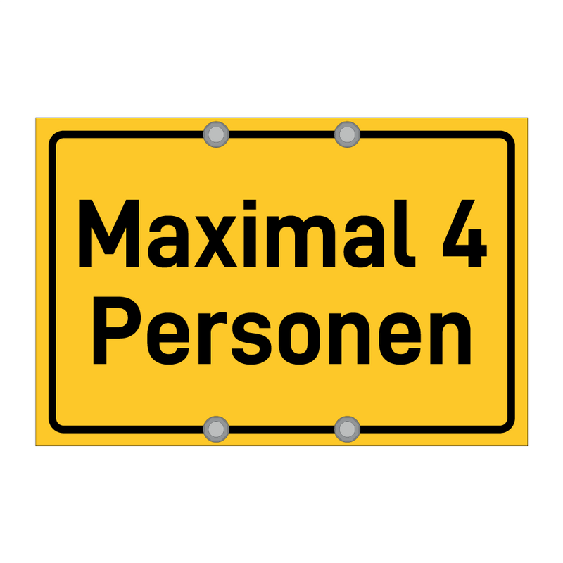 Maximal 4 Personen & Maximal 4 Personen & Maximal 4 Personen & Maximal 4 Personen