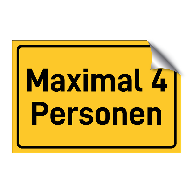 Maximal 4 Personen & Maximal 4 Personen & Maximal 4 Personen & Maximal 4 Personen