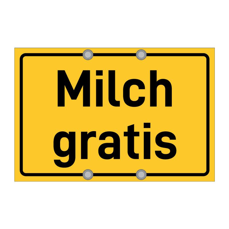 Milch gratis