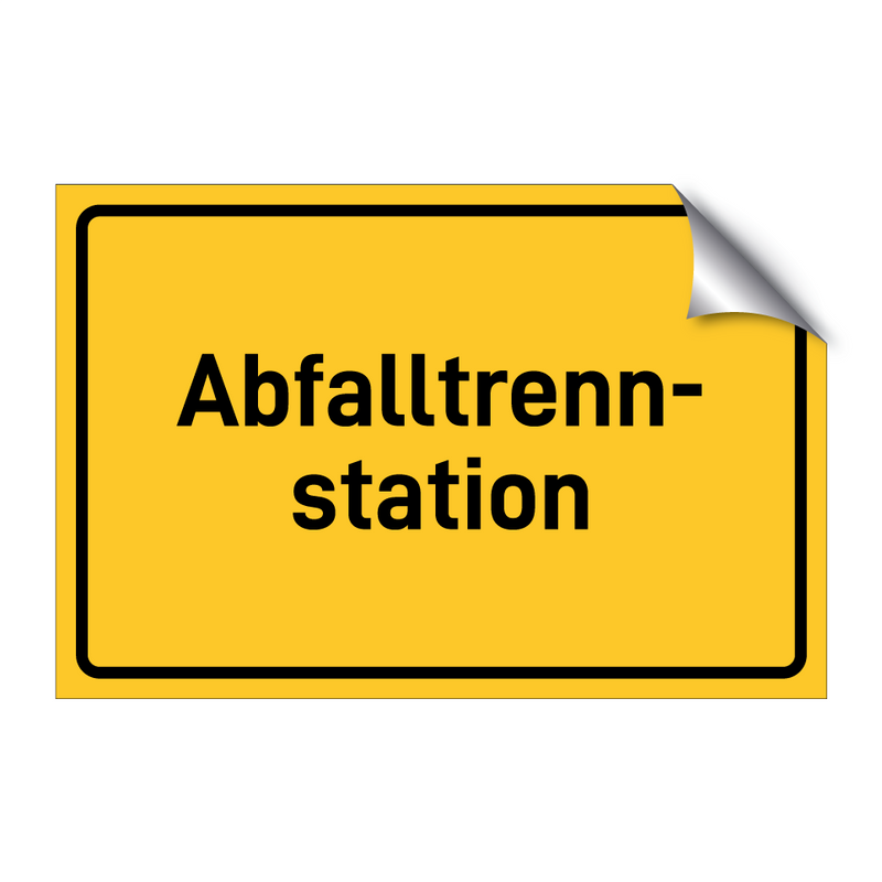 Abfalltrenn- station & Abfalltrenn- station & Abfalltrenn- station & Abfalltrenn- station