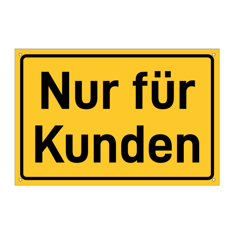 Nur für Kunden