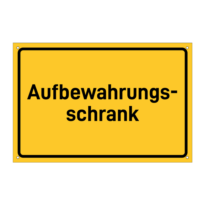 Aufbewahrungs- schrank