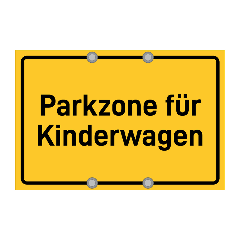 Parkzone für Kinderwagen