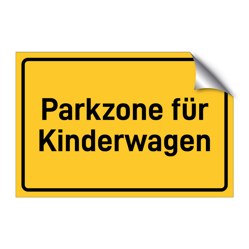 Parkzone für Kinderwagen