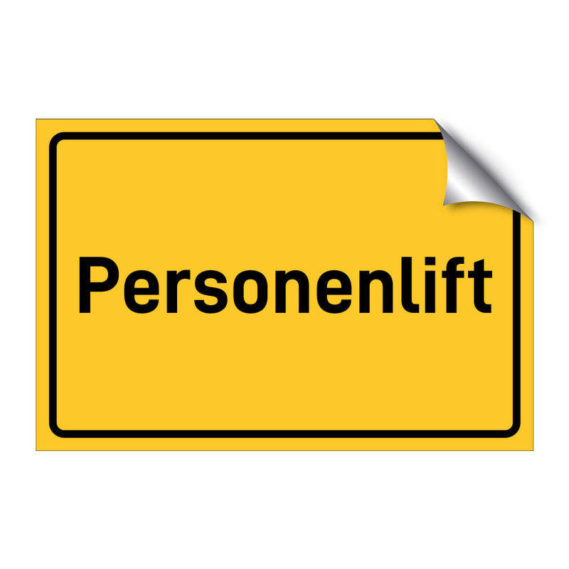 Personenlift