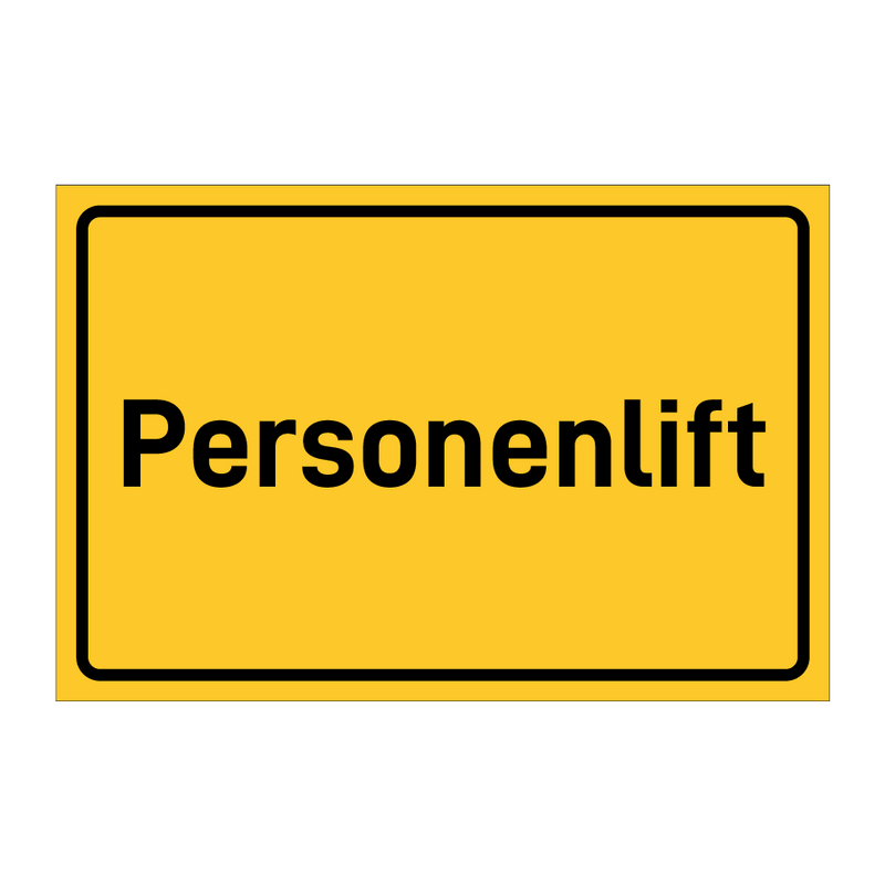 Personenlift